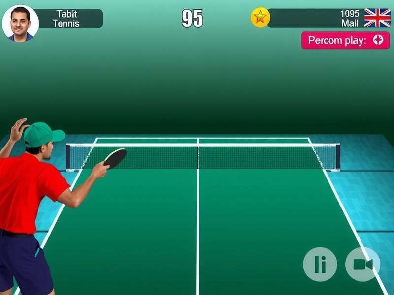 Intense table tennis action in Desi Table Tennis Star Desi Table Tennis Star Gameplay